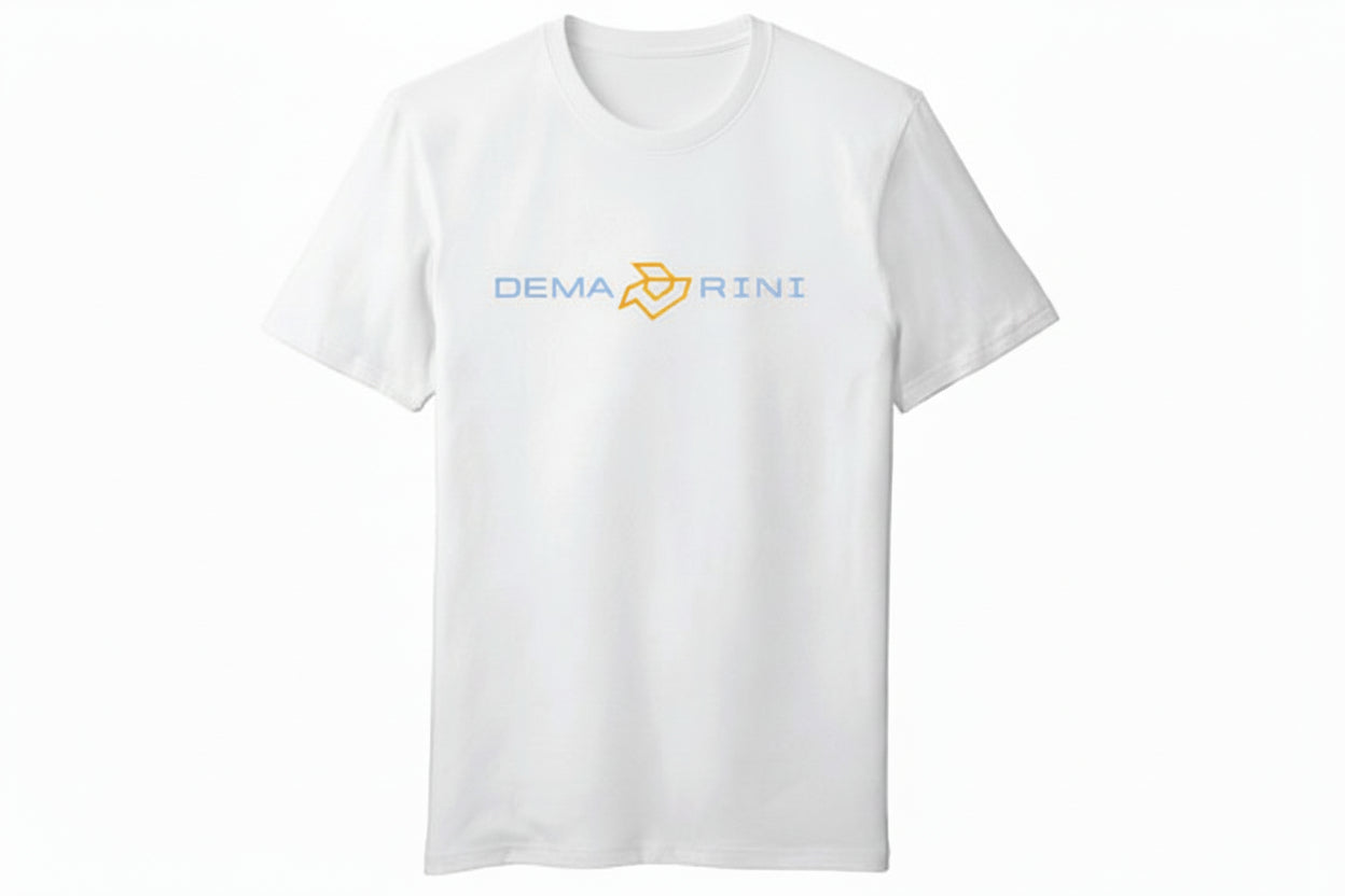 DeMarini Flex T Shirt - Silver/Orange/Light Blue