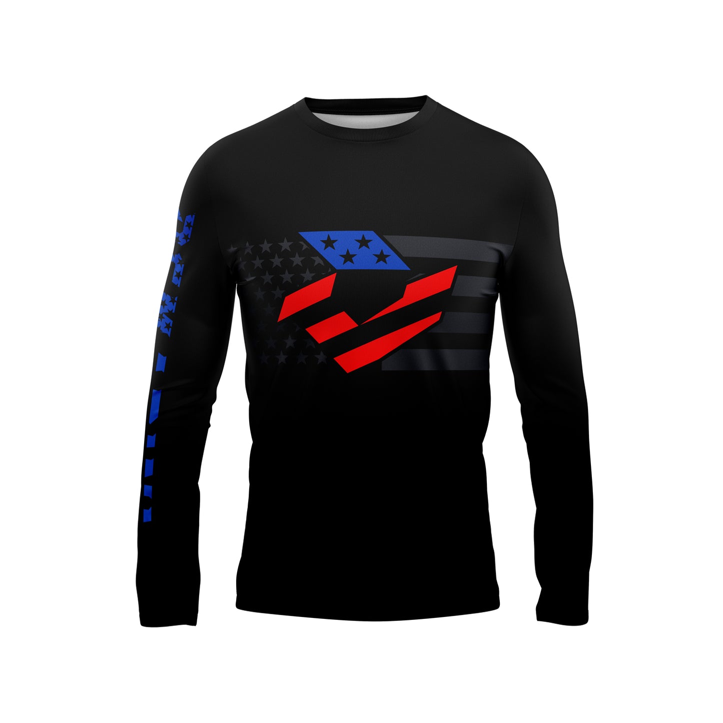 DeMarini Sublimated Blackout USA Long Sleeve