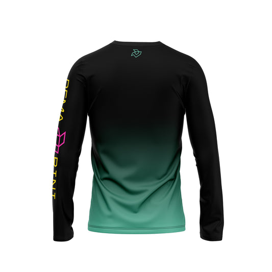 DeMarini Sublimated Black/Mint Long Sleeve