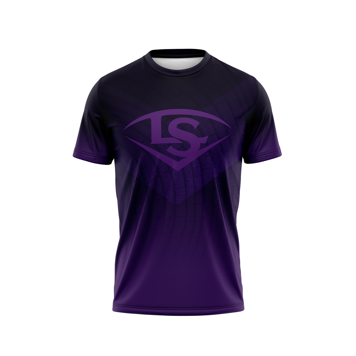 Louisville Slugger Sublimated Purple Short Sleeve