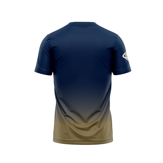 Louisville Slugger Sublimated Short Sleeve - Navy/Gold