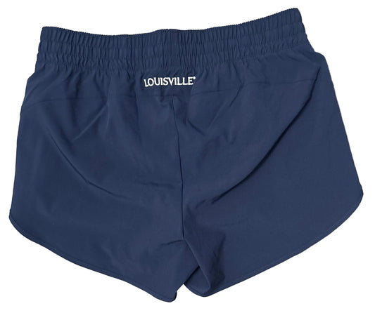 Louisville Slugger Womens Shorts w/ Pockets - Navy