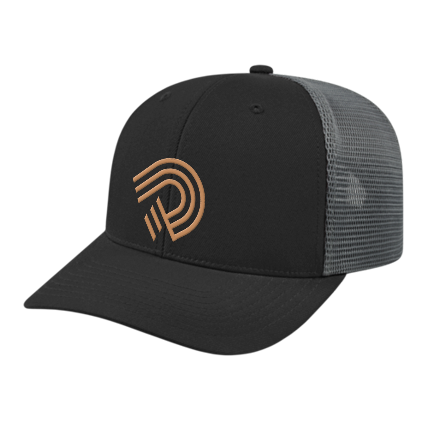 DeMarini Black/Graphite Snapback Trucker Cap