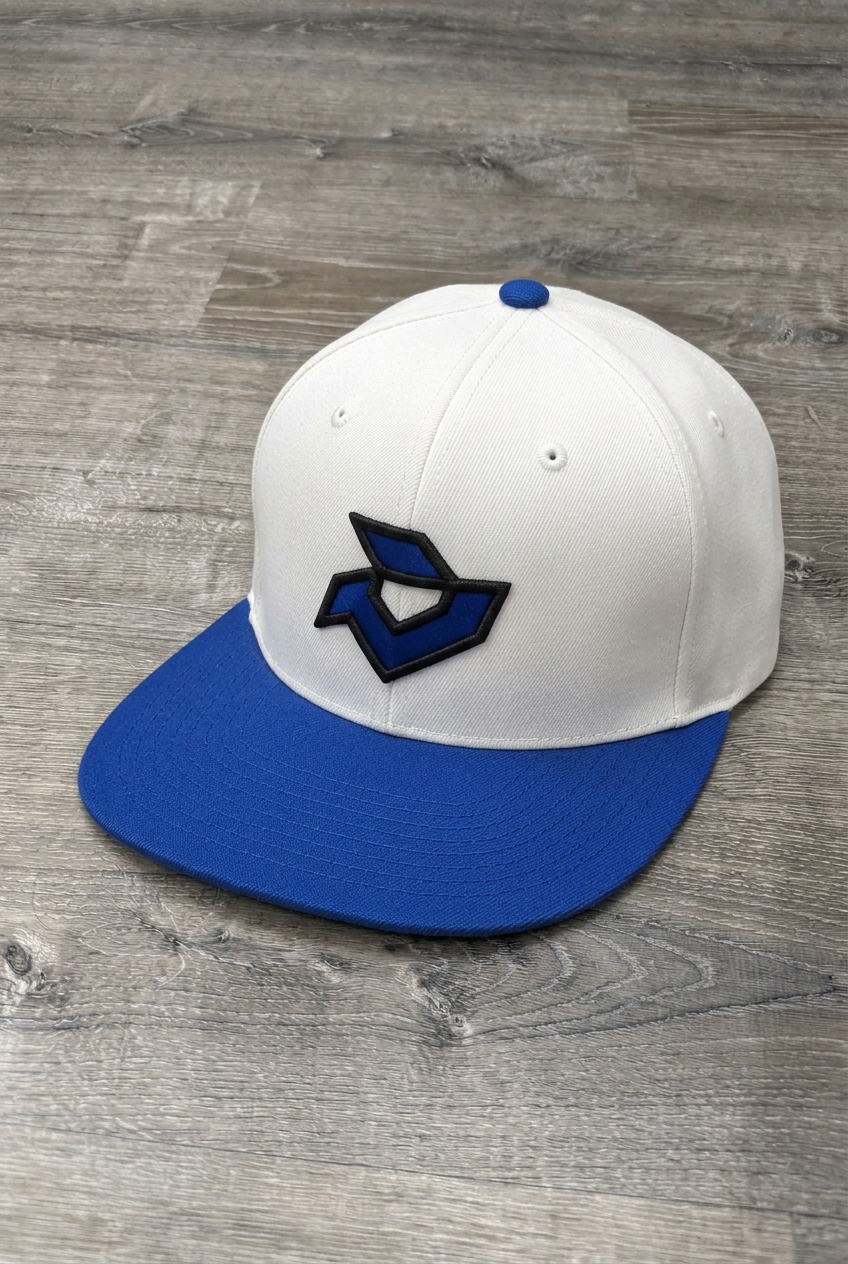 Demarini White/Royal Performance Flexfit - Royal/Black