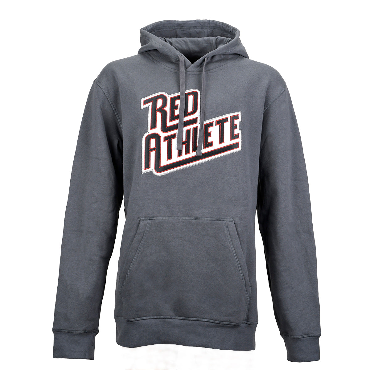 Red Athlete Hoodie - Tackle Twill