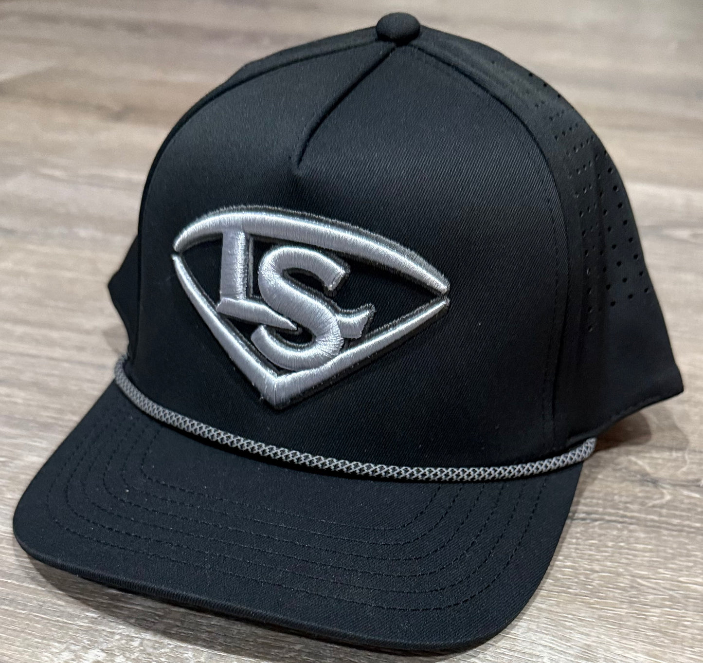 Louisville Slugger Performance Rope Snapback - Black / Silver