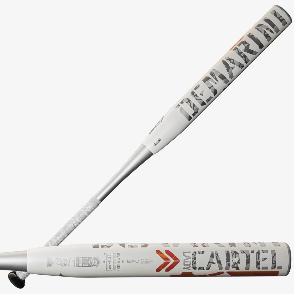 2025 DEMARINI LADY CARTEL SLOWPITCH SOFTBALL BAT USSSA Red Athlete