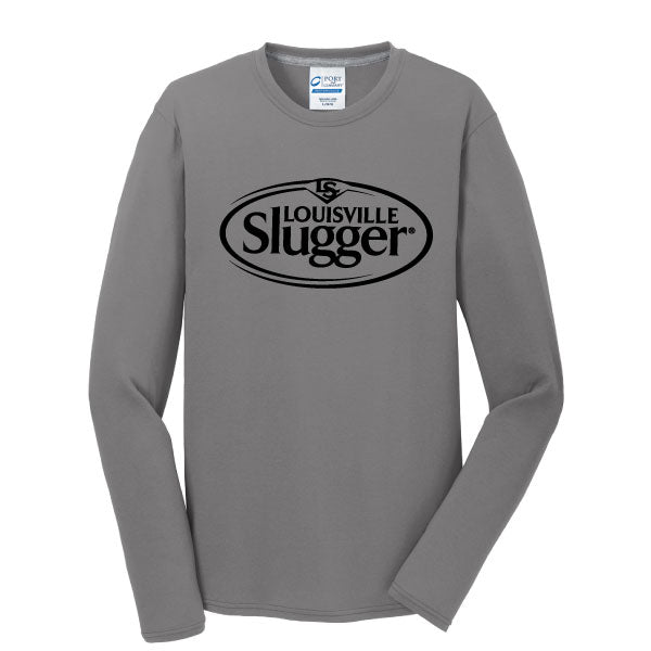 Louisville Slugger Gray Long Sleeve T Shirt