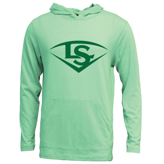 Louisville Slugger T Shirt Hoodie - Mint Green