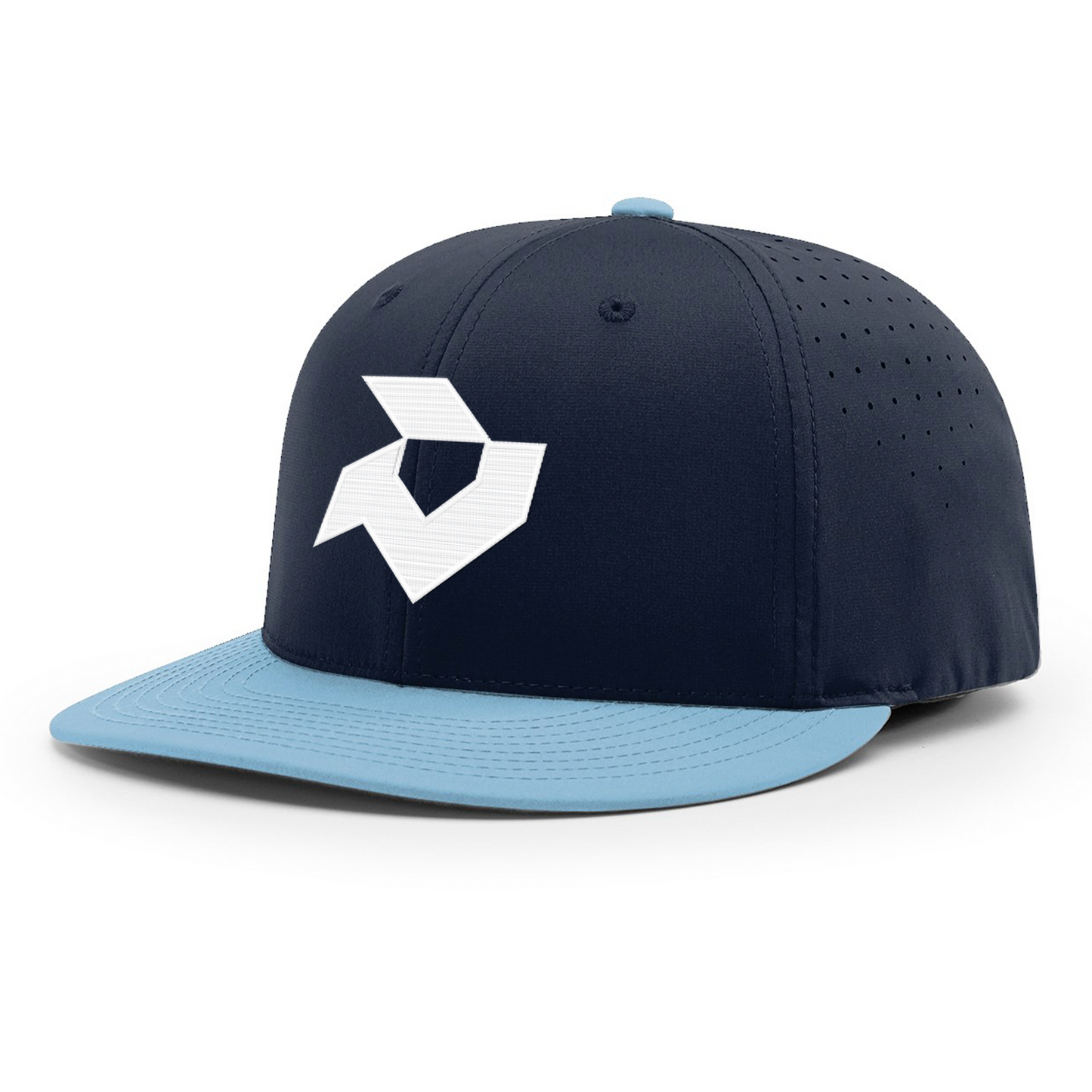 Demarini Navy/Columbia Blue Performance Flexfit