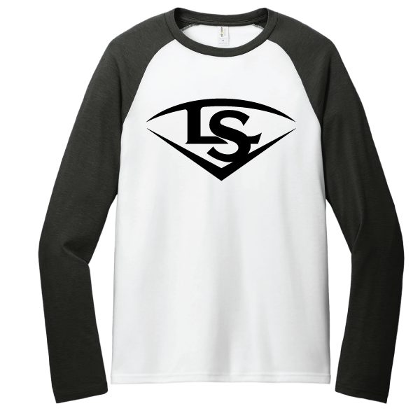 Louisville Slugger Tri-Blend Long Sleeve Colorblock Raglan