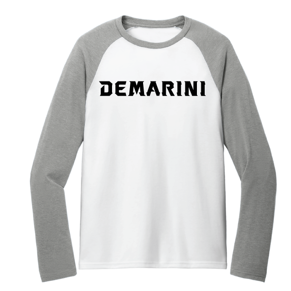 DeMarini Tri-Blend Long Sleeve Colorblock Raglan