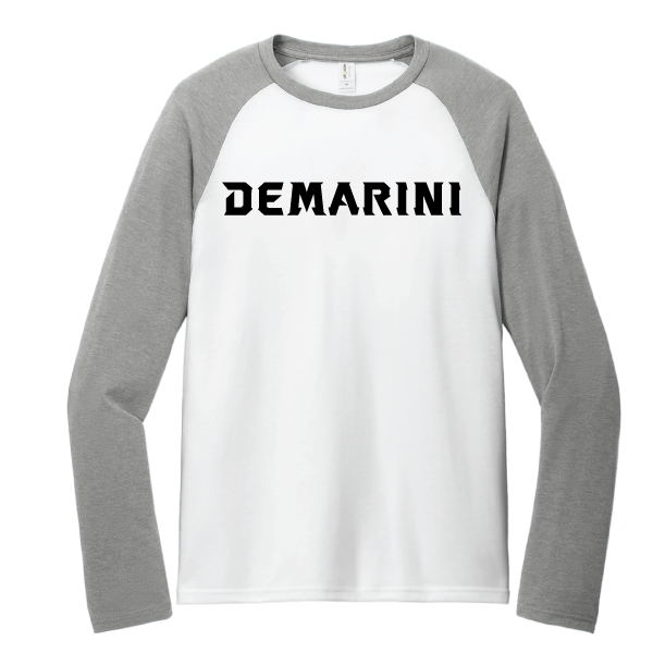 DeMarini Tri-Blend Long Sleeve Colorblock Raglan