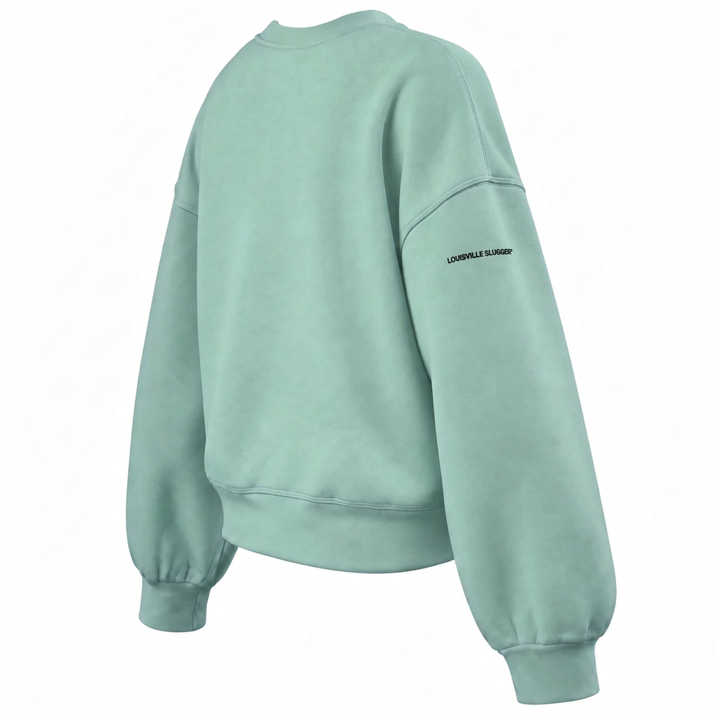 Louisville Slugger Womens Oversize Crew - Mint