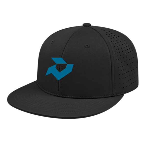 DeMarini Black/Teal Performance Flexfit