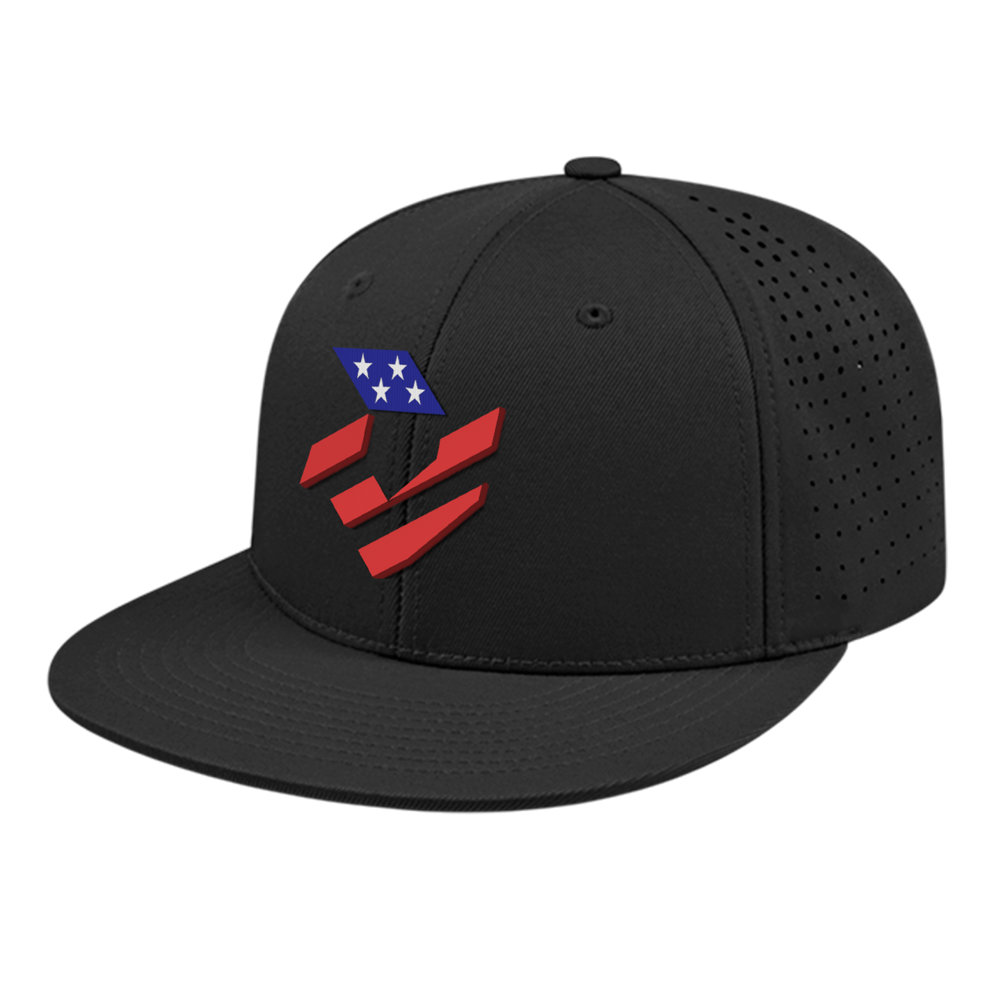 DeMarini Stars & Stripes Black Performance Flexfit