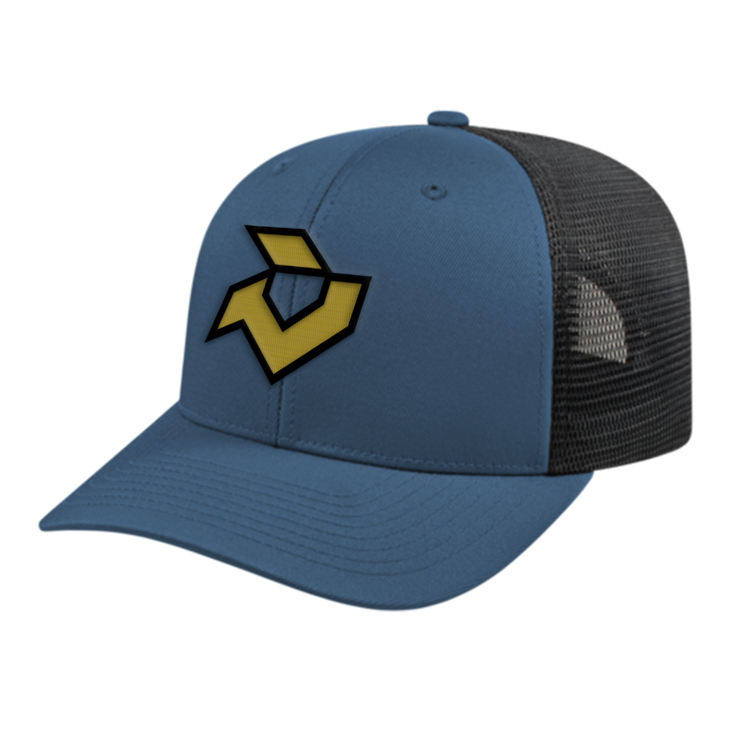 DeMarini Indigo Blue/Black Snapback Trucker Cap