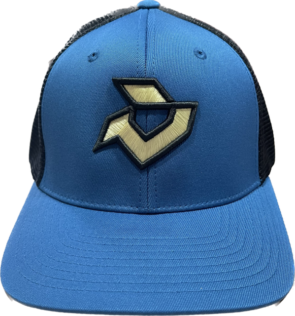 DeMarini Indigo Blue/Black Snapback Trucker Cap