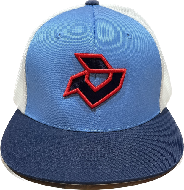 Demarini Columbia / Navy Flexfit Trucker