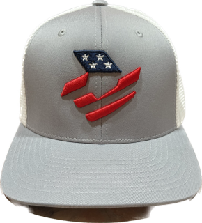 DeMarini Stars & Stripes Snapback Trucker - Gray