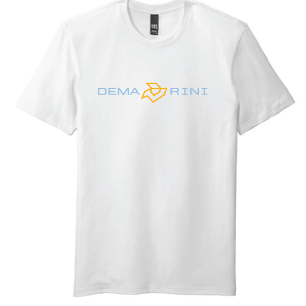 DeMarini Flex T Shirt - White/Orange/Light Blue