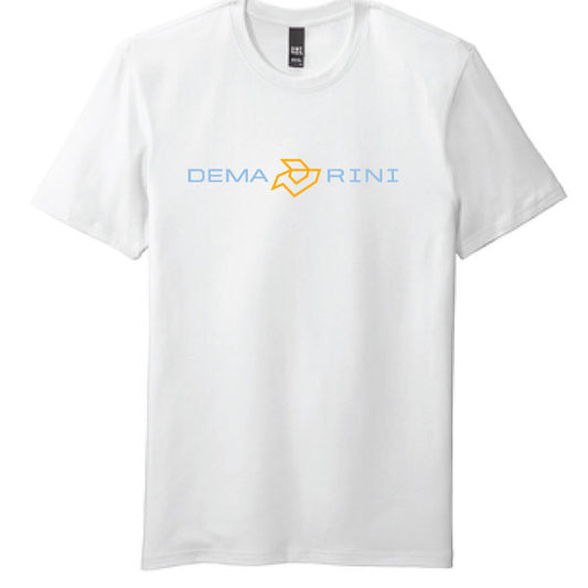 DeMarini Flex T Shirt - White/Orange/Light Blue