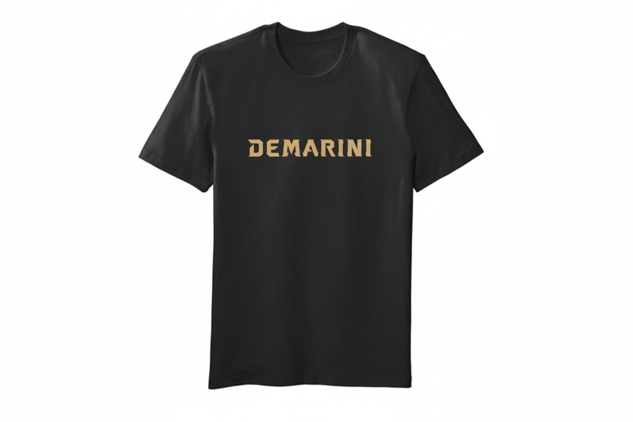 DeMarini Sunday Swagger Flex T Shirt - Black/Gold