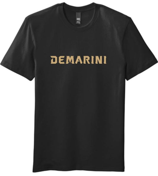 DeMarini Sunday Swagger Flex T Shirt - Black/Gold