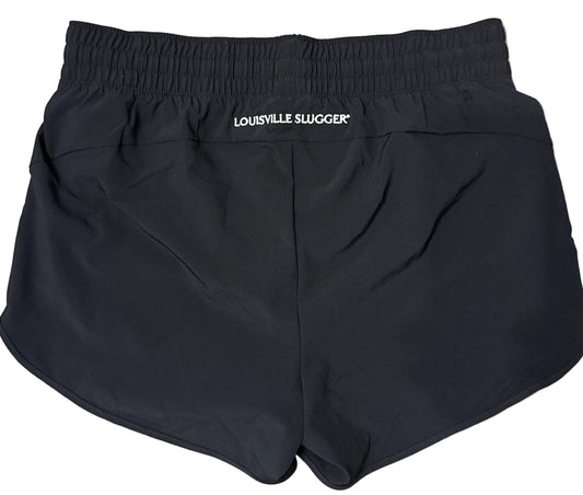 Louisville Slugger Womens Shorts w/ Pockets - Black