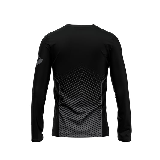 DeMarini Sublimated Black/Gray Long Sleeve