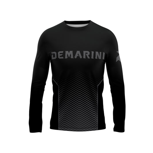 DeMarini Sublimated Black/Gray Long Sleeve
