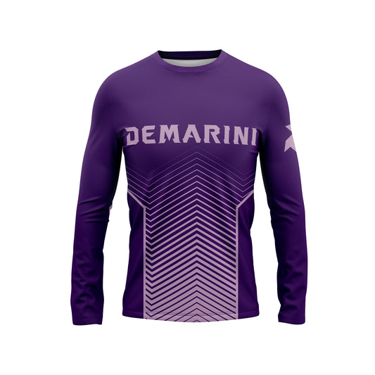 DeMarini Sublimated Purple Long Sleeve