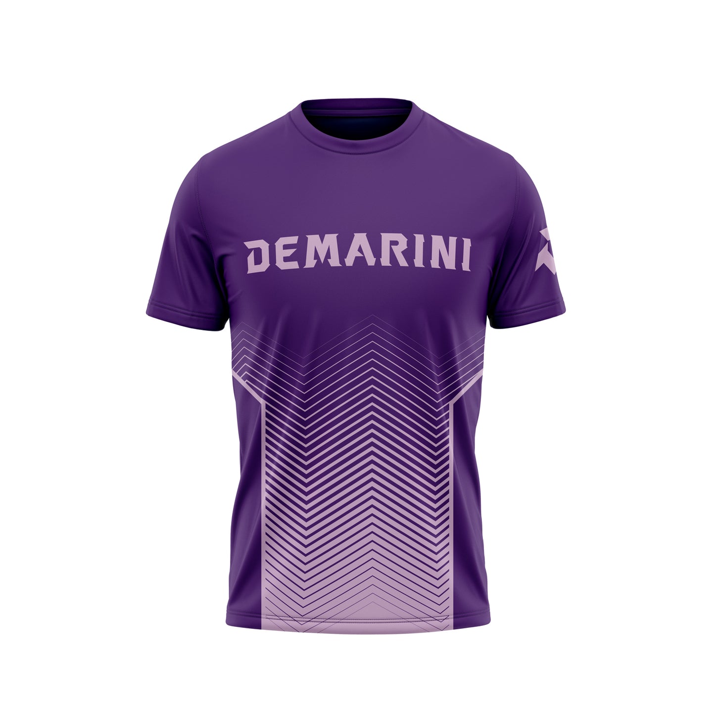 DeMarini Sublimated Purple Short Sleeve