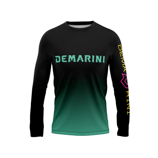 DeMarini Sublimated Black/Mint Long Sleeve