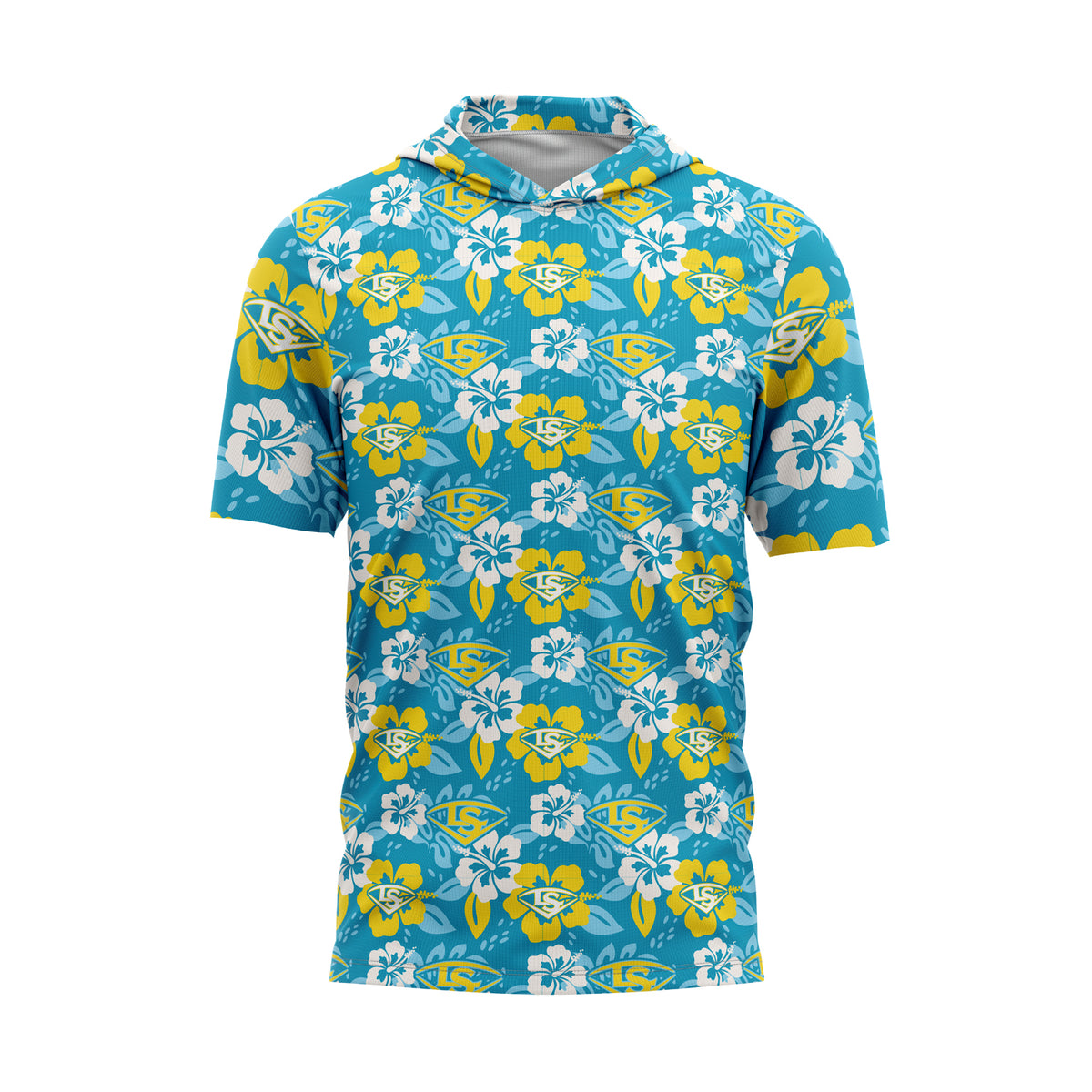 Louisville Slugger Floral Lightweight Hoodie - Short Sleeve