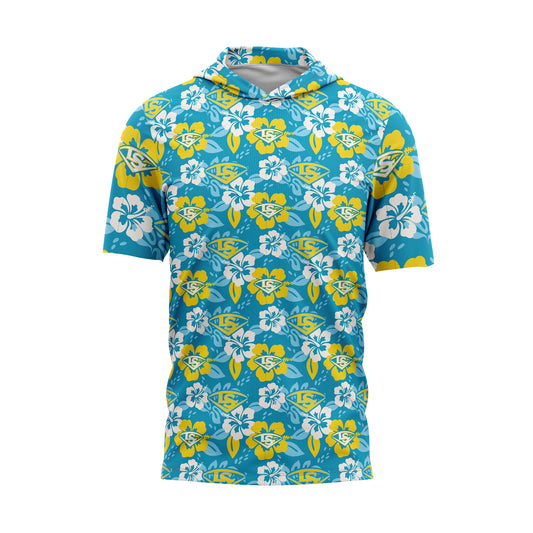 Louisville Slugger Floral Lightweight Hoodie - Short Sleeve