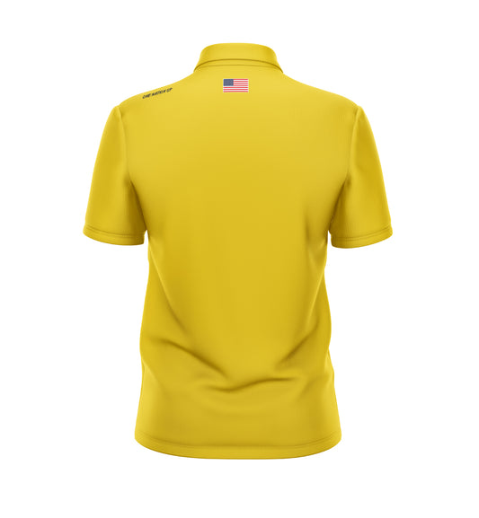 One Nation Umpire Polo - Gold