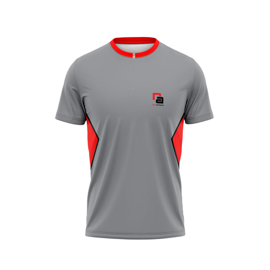 Red Athlete Coach's Shirt - Gray/Red