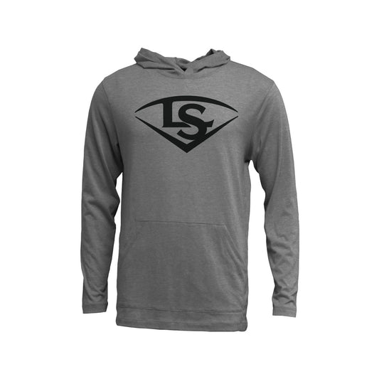 Louisville Slugger T Shirt Hoodie - Gray