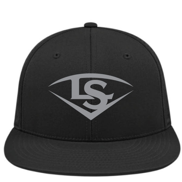 Louisville Slugger Black/Graphite Snapback Trucker Cap