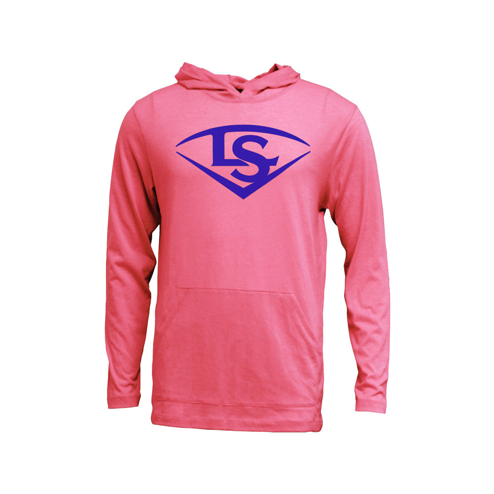 Louisville Slugger T Shirt Hoodie - Pink