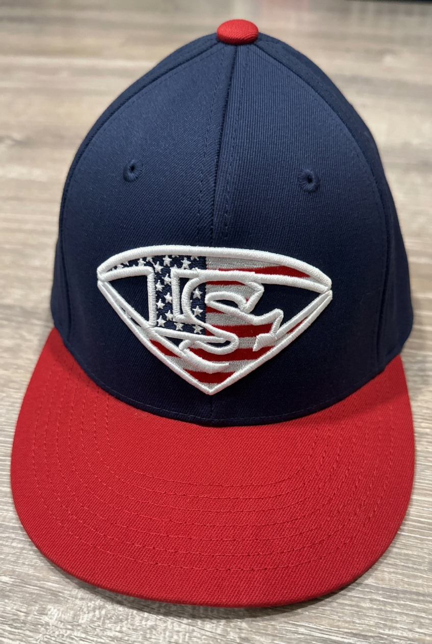 Louisville Slugger Stars & Stripes Navy/Red Performance Flexfit