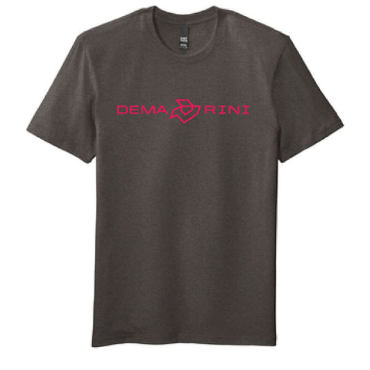 DeMarini Flex T Shirt - Charcoal/Hot Pink
