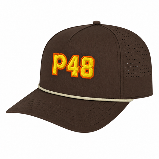 Perfect 48 San Diego - Brown Rope Snapback