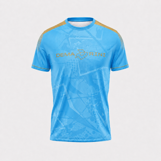DeMarini Grunge Short Sleeve Sublimated Jersey - Columbia