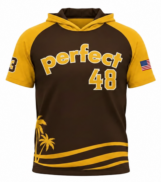 Perfect 48 - San Diego Short Sleeve Lightweight Hoodie