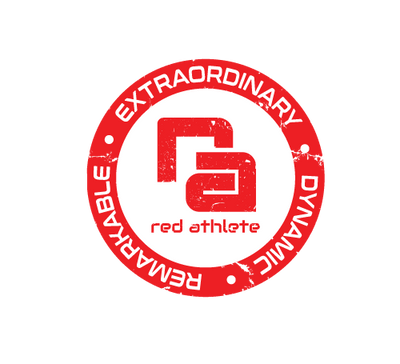 Red Athlete Remarkable Extraordinary Dynamic Custom Team Apparel