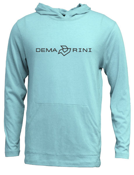 DeMarini T Shirt Hoodie - Cloud Blue