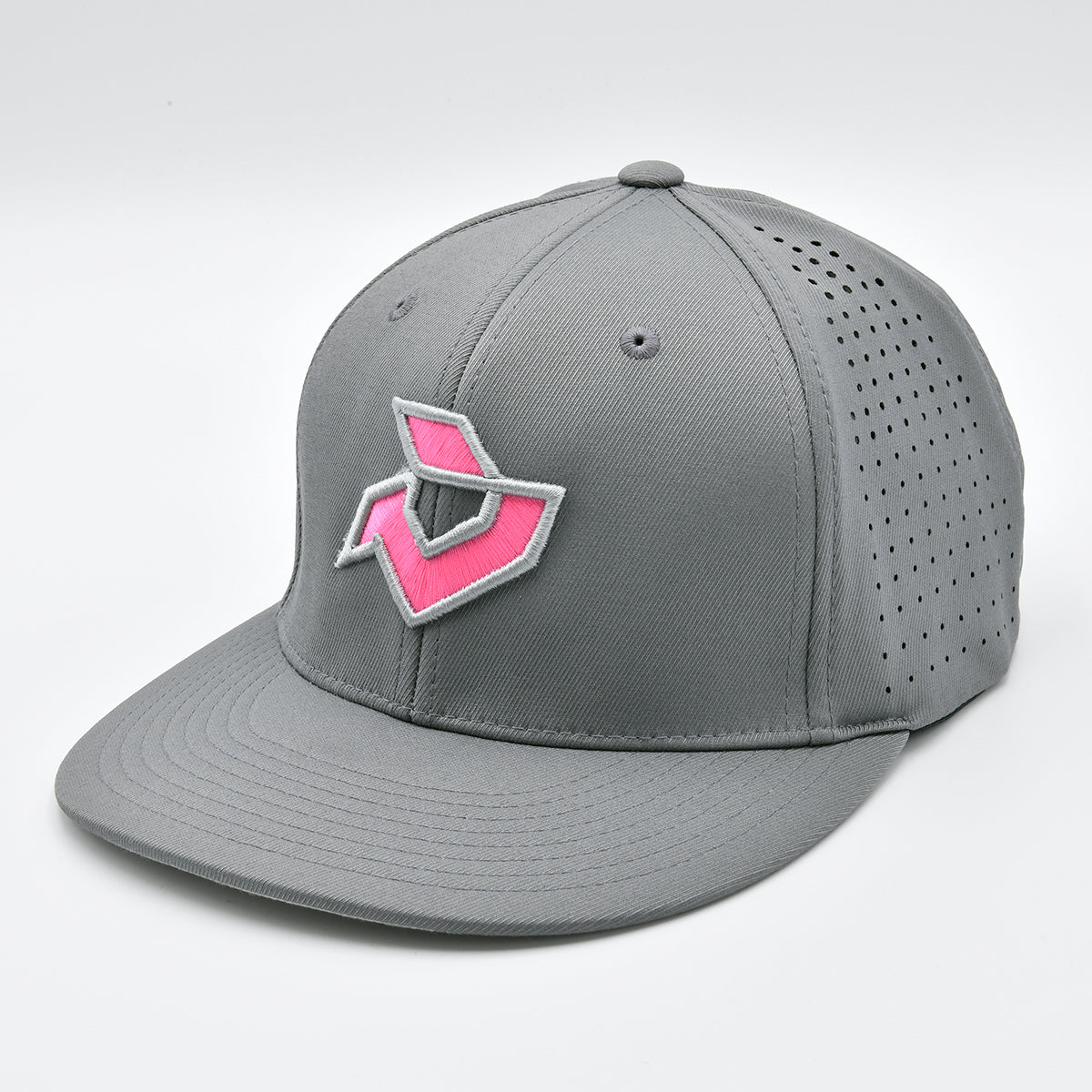 DeMarini Graphite Performance Flexfit - Pink/Silver Logo