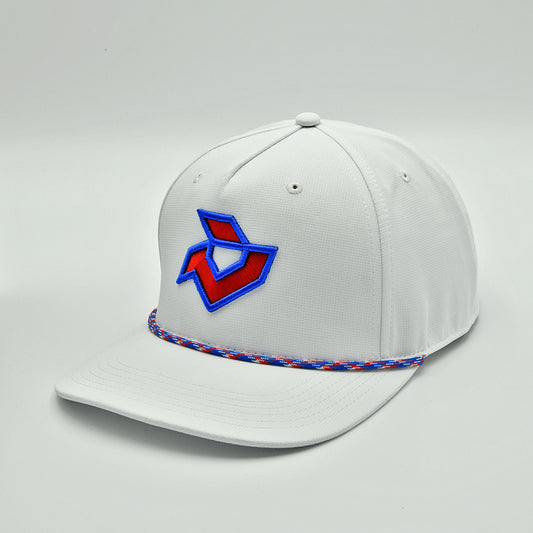 Demarini Snapback Rope Hat - White